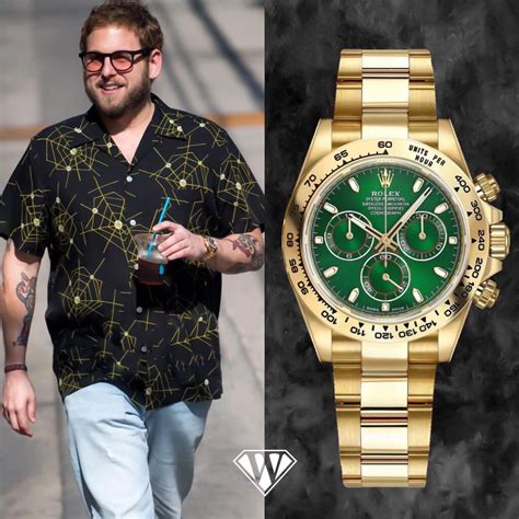 jonah hill rolex daytona|Rolex watches.